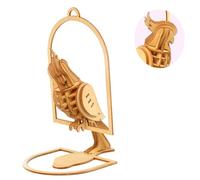 BESPORTBLE 1 Set DIY Wooden Parrot Puzzle for Engaging Jigsaw Model for Hands Learning Safe Smooth Craft for Intellectual Development Birthday
