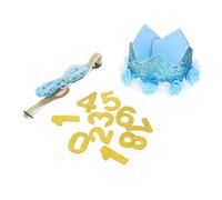 BESPORTBLE 1 Set Dog Birthday Hat and Bow Tie Pet Crown Birthday Party Accessory for Dogs and Puppies Durable Felt Material for Celebrating Your Pet Special Day