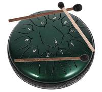 BESPORTBLE 1 Set Ethereal Steel Tongue Drum Note for Chic Percussion Instrument for Music Education Meditation Relaxation for Enhancing Imagination Concentration
