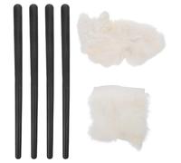 BESPORTBLE 1 Set Friction Electrostatic Experiment Kit - Electrostatic Demonstrations Including Friction Rod And Cloth - Physical Experimental Equipment For Junior School