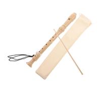 BESPORTBLE 1 set German Style Clarinet Flute for Beginner Practice Musical Instrument with Storage Bag for Preschool Music Education Lightweight and Easy to Carry
