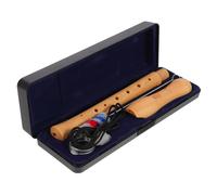 BESPORTBLE 1 Set German Style Wooden Soprano Recorder for Easy to Play Instrument for Beginners Musical Learning for Home School Use