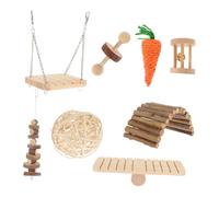 BESPORTBLE 1 Set Hamster Wooden Swing Climbing Ladder Pet Cage for Fun Exercise and for Hamsters Rabbits and Animals