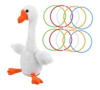 BESPORTBLE 1 Set Interactive Electric Goose Tossing Rings Set Fun Educational Ring Toss Game for Lightweight for Kindergarten Night Markets Boosts Hand Eye Coordination Engagement