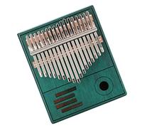 BESPORTBLE 1 Set Key Portable Kalimba Thumb Piano Design Peacock Blue Premium Resistant Keys for Easy Carrying for Musicians the Go