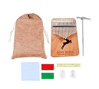 BESPORTBLE 1 Set Key Thumb Piano Portable Finger Instrument for Beginners Creative Musical Tool with Resonance Lightweight Design for Music Anytime Anywhere