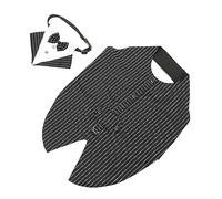BESPORTBLE 1 Set Pet Suit Joules Dog Coat Accessory Ups Birthday Winter Dog Grooming Wedding Colorful Doggy Cover Puppy Clothes Accessories Dachshund Clothes for Dress Polyester Black