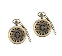 BESPORTBLE 1 Set Pocket Watch Compass Pocket Watch and Chain Vintage Compass Hiking Navigation Car ES for Men for Portable Zinc Alloy