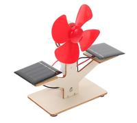 BESPORTBLE 1 Set Solar Fan DIY Educational Model Kit for Physics Science Experiment Hands Assembly Enhance Imagination Skills for Boys