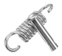 BESPORTBLE 1 Set Swing Anchors Heavy Duty Hooks Φ16*70 Pin Φ6.5*φ34*130 Spring for Egg Chair Patio Swing Parts