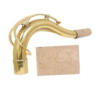 BESPORTBLE 1 Set Tenor Saxophone Bend Neck Replacement Kit with Cork Sheet for Smooth Playing Lightweight Design Compatible with Saxophones