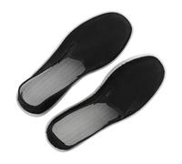 BESPORTBLE 1 Set Traditional Chinese Kung Fu Shoes for Men Lightweight Taichi Training Sneakers Soft Cotton Sole Enhanced Flexibility Comfort for Martial Arts Practice Black