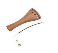 BESPORTBLE 1 Set Violin Tailpiece Replacement Made of Durable Jujube Wood Lightweight Design for Easy Installation and Use for Violin Enthusiasts Light Brown Color