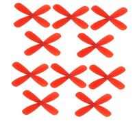 BESPORTBLE 10 Pairs 46MM RC Propellers for Remote Control Aircraft Low Noise Plastic Propeller for Toy Airplane Repair and DIY Projects