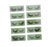 BESPORTBLE 10 Pairs False Eyelashes Mixed Styles Dramatic Volume Curl Lightweight Makeup Lashes for Women Natural Look and Party Eye Enhancement