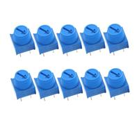 BESPORTBLE 10 Pcs 10k High Precision Through Hole Adjustable 3-pin Mini Potentiometer Resistors with Protective Caps, Suitable for Breadboard and Electronic Circuit Trimming in Uk