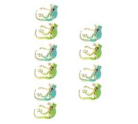 BESPORTBLE 10 pcs Adjustable Frog Shaped Open Rings for Women Animal Jewelry Cute Playful Design Durable Funny Rings for Couples Matching Gifts