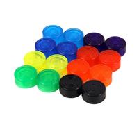 BESPORTBLE 10 Pcs Colorful Slip Guitar Footswitch Topper Pedal Caps for Guitar Effect Pedals Durable Protection with Enlarged Touchable Surface Random Colors for Enhanced Random Color