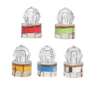 BESPORTBLE 10 pcs LED Underwater Fishing Lights for Deep Sea Night Fishing Multi Color Red Blue White Green Colorful High Pressure Resistant Lure Lamps for Lake River