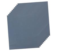 BESPORTBLE 10 Sheets Professional Bird Cage Mats Durable Wear Resistant Gravel Paper for Household Birdcages Easy to Install Liner for Beak and Claw Maintenance for Daily Use