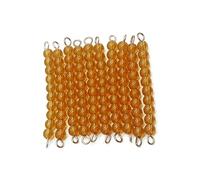BESPORTBLE 10 String Math Bead Chains Educational Teaching Aids for Early Learning Concept Dexterity Logic Development Math Set
