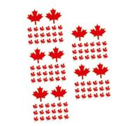 BESPORTBLE 100 pcs Maple Leaf Brooch Metal Breastpins Clothes Badges Chic Decorative Pins for Women Daily and Formal Wear Gifts