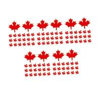 BESPORTBLE 100 pcs Maple Leaf Brooches Metal Art Breastpins Chic Maple Leaf Badge Pins for Clothes Daily and Formal Use Decorative Festival Gifts