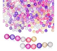 BESPORTBLE 1000PCS Color Changing Sun Sensitive Multi Color Plastic Pony UV Beads for Bracelets and Jewelry Making