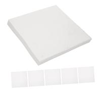 BESPORTBLE 100pcs Bird Cage Paper Flower Wrapper Bird Cage Catcher Innersole Cotton Pads Makeup Remover Devices Grid Windbreak Clamps Juicy Mats paper Protectors White