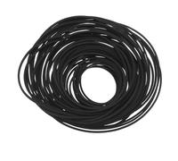 BESPORTBLE 100pcs Cassette Recorder Rubber Belts For Maintenance Flat Cassette Tape Machine Repair Accessories For DVD CD LD VCR Repeater Drives (25-70mm)