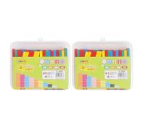 BESPORTBLE 100pcs Colorful Arithmetic Counting Rods for Boys and Girls Educational Math Toys Set for Preschool Learning and Intelligence Development