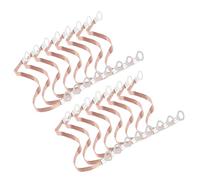 BESPORTBLE 100pcs Copper Braided Ground Wire Mm² Flexible Aluminum Core for Electrical Grounding Cable Tray and Distribution Box Shielding