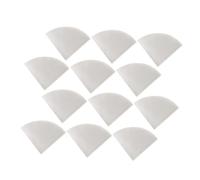 BESPORTBLE 100Pcs Disposable Cone Coffee Filters White Paper Coffee Filter for Maker and Drip Brewer Fine Filtration Removes Oils and Micro Particles Suitable for Hand Brewed and Machine Use