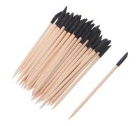 BESPORTBLE 100pcs Double Ended Manicure Sanding Sticks Wood Cuticle Pusher Nail Art Tools for Plastic Models Woodworking Rough Area Polishing and Dead Skin Removal
