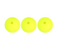 BESPORTBLE 100Pcs Fishing Lure Float Balls Foam Buoyancy Ball Bobbers Drift Ball Strike Indicator Yellow Popper Foam Ball Vertical Buoy Floats Fishing Floats Pike Float Mini Fishing Float Fishing