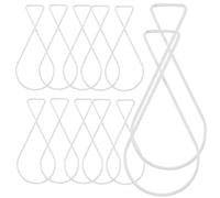 BESPORTBLE 100pcs Heavy Duty Steel Ceiling Hooks Spring Back Function Anti-Rust Ceiling Tile Grid Clips for Hanging in Office and Conference Rooms Silver Utility Hooks