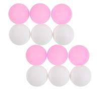 BESPORTBLE 100pcs Matte Table Tennis Plastic Balls 40mm Seamless Unmarked | PP Build, Lightweight Grip and Durability, for Carnival Draws, Pool Games, Birthday School Use