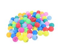BESPORTBLE 100pcs Raffle Balls Colorful Plastic Spheres Small Bingo Decorations for Lottery Games Party Favors Family Entertainment