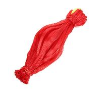 BESPORTBLE 100Pcs Red Nylon Drawstring Mesh Bags Thickened Fruit Storage Bags for Watermelon and Grocery Shopping Lightweight Reusable Produce Carrier with Breathable Design