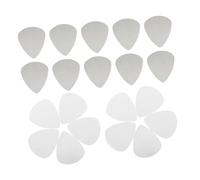 BESPORTBLE 100pcs Shredding Guitar Pick Metal Guitar Picks Stainless Steel Bass Metal Plectrum for Country Music Stainless Steel Bass Silver