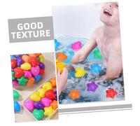 BESPORTBLE 100pcs Thickened Star and Heart-shaped Plastic Ball Pit Balls for Indoor Playpens Birthday Parties Play Tents