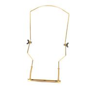 BESPORTBLE 10hole Harmonica Stand Adjustable Neck Holder Frame Harp Rack Harmonica Clip for Mouth Organ Playing Practice