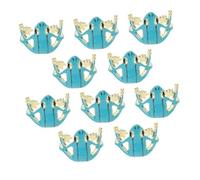 BESPORTBLE 10pcs Adjustable Cute Frog Rings for Women Vintage Animal Jewelry Zinc Alloy Open Design Unique Playful Accessories