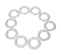 BESPORTBLE 10pcs Anti-bite Stainless Steel Birds Nest Ring Protectors for Parrot Breeding Boxes Durable and Elegant Hole Guards for Birdhouses Safe and Smooth Edges