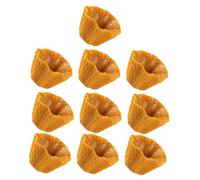 BESPORTBLE 10PCS Artificial Ice Cream Cone Holders for DIY Crafts Mini Cone Display for Jewelry Making Hairpin Charms and Phone Case Decor
