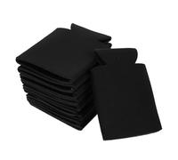 BESPORTBLE 10pcs Black Insulated Ring-Pull Can Covers Portable Beer Cooler Sleeves Soft Foam Drink Protectors for Soda and Beer Cans Bar Supply Party Favor