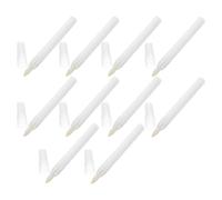 BESPORTBLE 10pcs Blank Fillable Paint Pen with 6mm Tip for Artists | Plastic Reusable Design, Wear-resistant Nib, Nontoxic Smooth Writing, for Canvas, Card, Graffiti Drawing