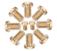BESPORTBLE 10pcs Brass Saxophone Ligature Screws Alto Sax Replacement Parts Repair Accessories for Woodwind Instruments Easy Installation Fixing