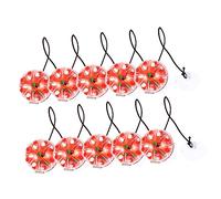 BESPORTBLE 10pcs Cat Teasing Bell Toy Small Pet Teasing Toy Indoor Cat Ball Suction Cup Bell for Pet Funny Exercise