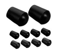 BESPORTBLE 10pcs Cello Rubber Endpin Tip Stopper Slip Pad for Double Bass Endpin Protector Replacement Tips for Performances